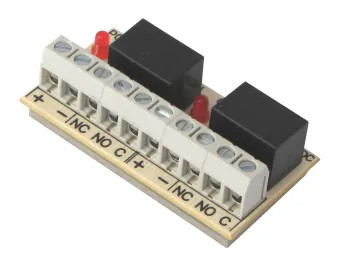 Dual relay module with two relays UPK-2.2